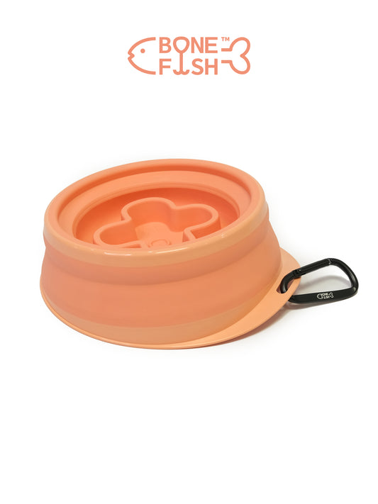 FOLDING SLOW FEEDER (Collapsible Dog Bowl)